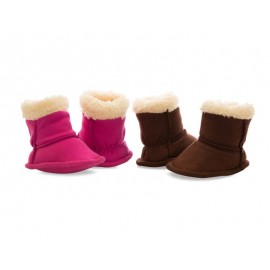 Set de Botas Baby Colors Rosa/Café-TodoenunLugar-sku: 503414