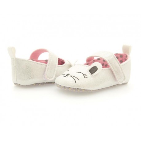 Zapatos Baby Colors Plateados para Bebé-TodoenunLugar-sku: 809545