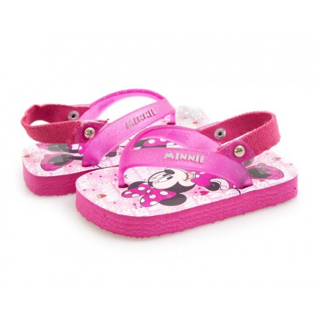 Sandalias Rosas marca Disney Minnie Mouse para Bebé Niña-TodoenunLugar-sku: 801435