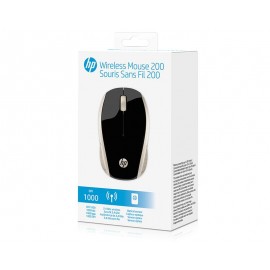 Mouse Inalámbrico HP 200 Negro-TodoenunLugar-sku: 226065