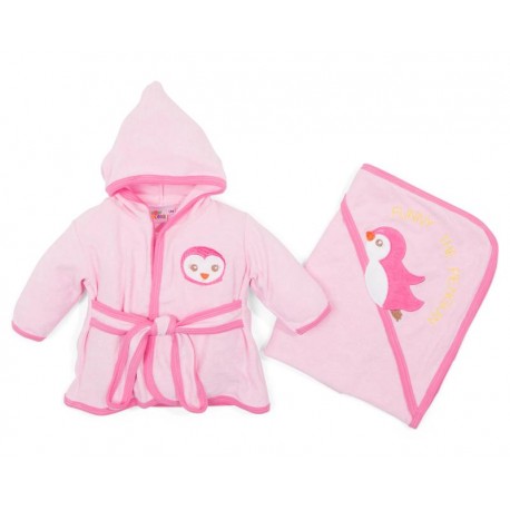 Set de Toallas Rosas marca Baby Colors para Bebé Niña-TodoenunLugar-sku: 503147