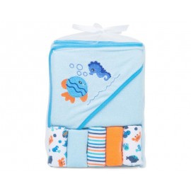 Set de Toallas Azules marca Baby Colors para Bebé Niño-TodoenunLugar-sku: 502542