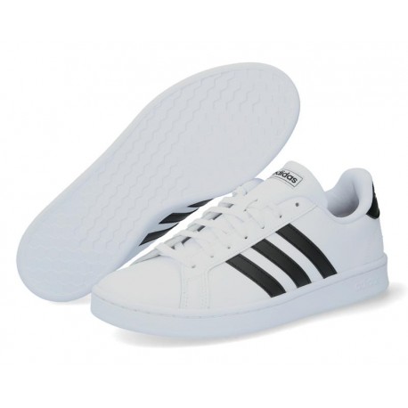 Tenis Adidas Grand Court color Blanco para Hombre-TodoenunLugar-sku: 801079