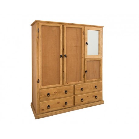 Ropero Isabella 132 cm Madera-TodoenunLugar-sku: 376264