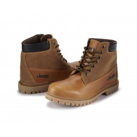 Botas de Trabajo marca Jeep de Piel color Miel para Hombre-TodoenunLugar-sku: 812357