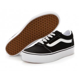 Tenis Vans Ward Platform color Negro para Mujer-TodoenunLugar-sku: 800044