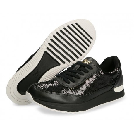 Tenis Negros marca Flexi para Mujer-TodoenunLugar-sku: 814278