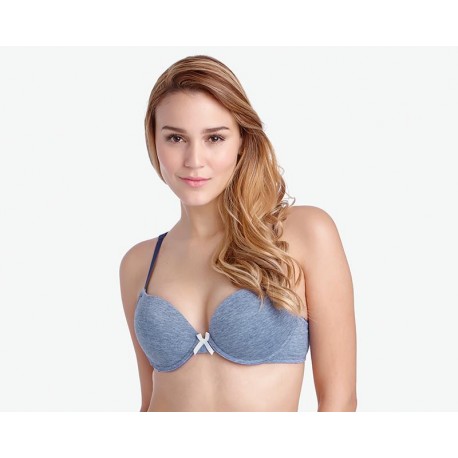 Brasier color Azul marca Eva tu Estilo Íntimo para Mujer-TodoenunLugar-sku: 306269