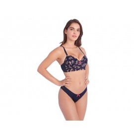 Coordinado color Azul marca Eva tu Estilo Íntimo para Mujer-TodoenunLugar-sku: 317765