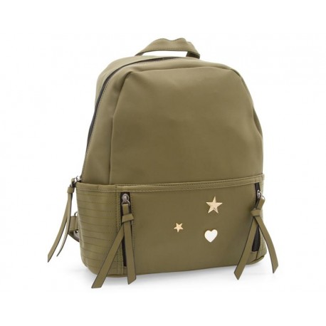 Mochila color Verde Militar marca Thinner para Mujer-TodoenunLugar-sku: 317374