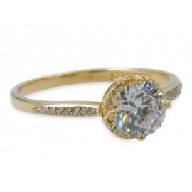 Anillo de Oro Amelie de 10 Quilates No. 7-TodoenunLugar-sku: 839167