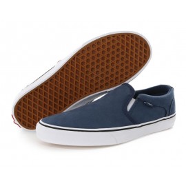 Tenis Vans MN Asher Deluxe color Azul para Hombre-TodoenunLugar-sku: 812629