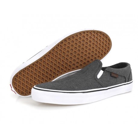 Tenis Vans MN Asher Deluxe color Gris para Hombre-TodoenunLugar-sku: 812631