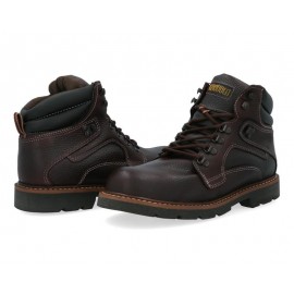 Botas de Trabajo marca Kroogen de Piel color Café para Hombre-TodoenunLugar-sku: 811218