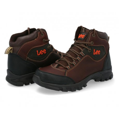 Botas de Trabajo marca Lee de Piel color Café para Hombre-TodoenunLugar-sku: 810919