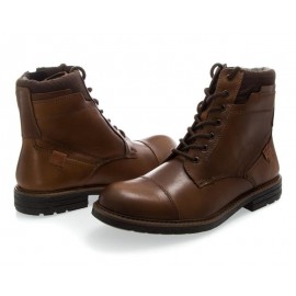 Botas Casuales marca Flexi de Piel color Café para Hombre-TodoenunLugar-sku: 811454