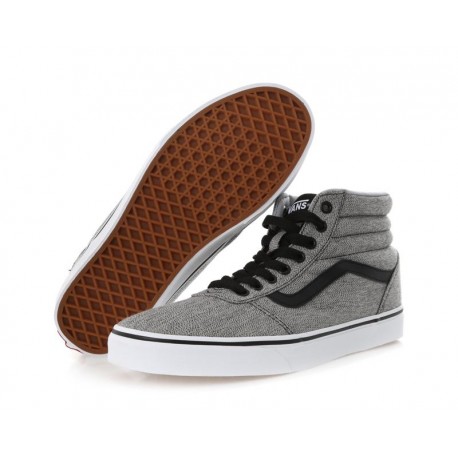 Tenis Vans Ward Hi color Gris para Hombre-TodoenunLugar-sku: 812642