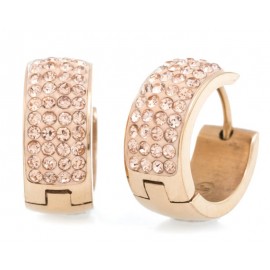 Aretes de Acero Inoxidable Jennifer Lopez-TodoenunLugar-sku: 818178