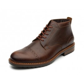 Botas Casuales marca Flexi de Piel color Café para Hombre-TodoenunLugar-sku: 814259