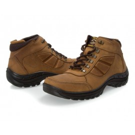 Botas Casuales marca Flexi de piel color Café para Hombre-TodoenunLugar-sku: 814241