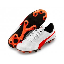 Taquetes Puma Rapido FG JR Juveniles color Blanco-TodoenunLugar-sku: 800499