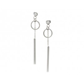 Aretes de Acero Inoxidable Jennifer Lopez-TodoenunLugar-sku: 834637