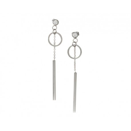 Aretes de Acero Inoxidable Jennifer Lopez-TodoenunLugar-sku: 834637