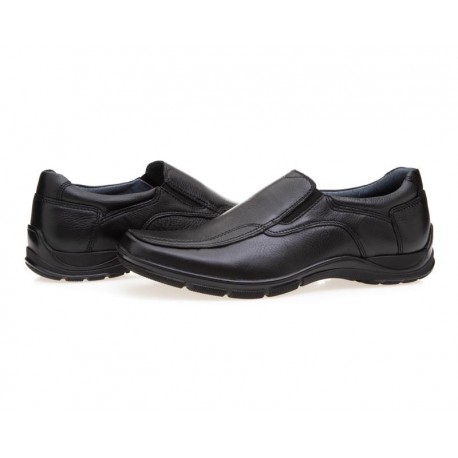Zapatos Confort marca Flexi de Piel color Negro para Hombre-TodoenunLugar-sku: 814240