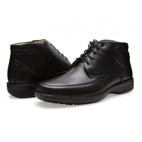 Zapatos Confort marca Sensipie de Piel color Negro para Hombre-TodoenunLugar-sku: 801505
