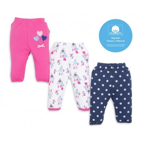 Pantalón Rosa marca Baby Colors para Bebé Niña