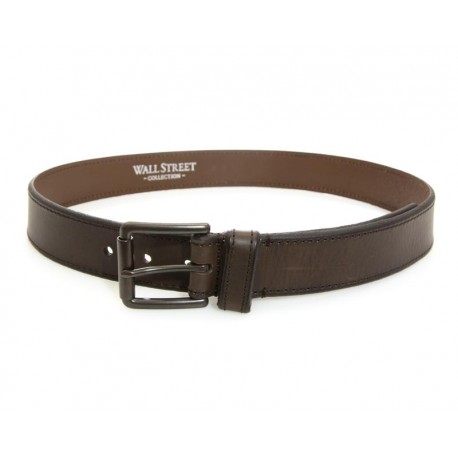 Cinturón de Vestir Café marca Wallstreet Collection para Hombre-TodoenunLugar-sku: 102165