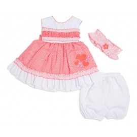 Vestido Coral marca Grafito Baby para Bebé Niña-TodoenunLugar-sku: 576550