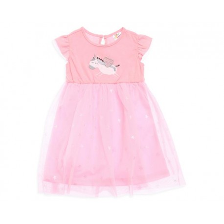 Vestido Rosa Baby Colors para Bebé Niña-TodoenunLugar-sku: 507090