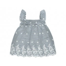 Vestido de Rayas marca Grafito Baby para Bebé Niña-TodoenunLugar-sku: 500337