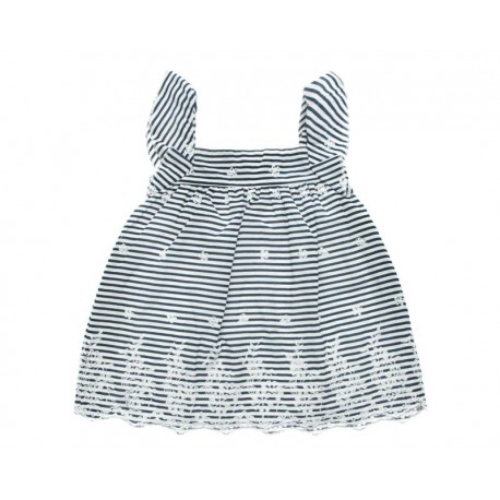 Vestido de Rayas marca Grafito Baby para Bebé Niña-TodoenunLugar-sku: 500337