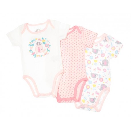 Set de Pañaleros marca Baby Colors para Bebé Niña-TodoenunLugar-sku: 500424