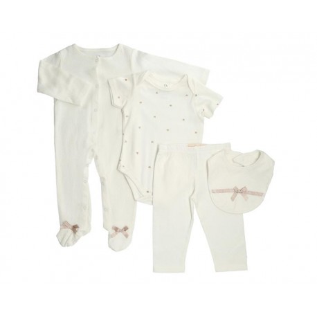 Conjunto Beige marca Bam-Bu para Bebé Niña-TodoenunLugar-sku: 508782