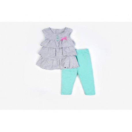 Conjunto con Malla Baby Colors Gris-TodoenunLugar-sku: 567527