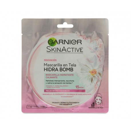 Mascarilla en Tela Hidra Bomb Garnier-TodoenunLugar-sku: 705463