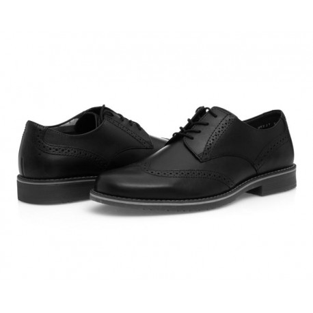 Zapatos Casuales de Piel marca Flexi color Negro para Hombre-TodoenunLugar-sku: 814220