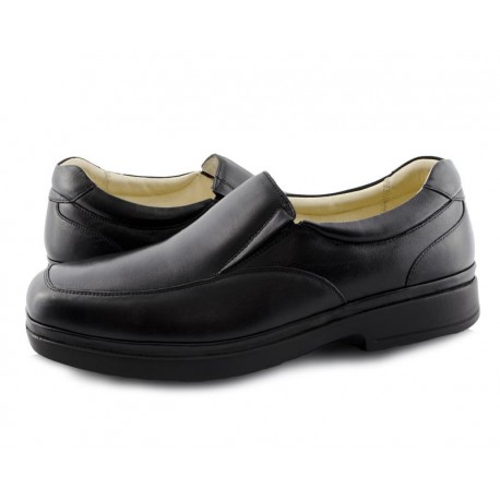 Zapatos Confort marca Sensipie de Piel color Negro para Hombre-TodoenunLugar-sku: 810011