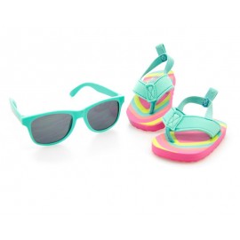 Set de Sandalias y Lentes Rio Beach Verdes-TodoenunLugar-sku: 504310