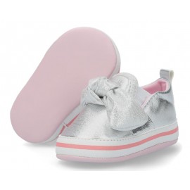 Zapatos Plateados Baby Colors para Bebé Niña-TodoenunLugar-sku: 509331