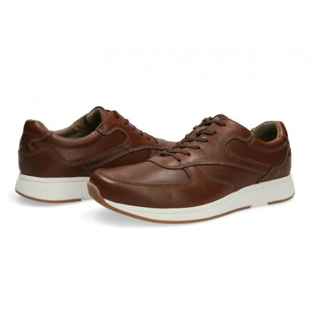 Zapatos Casuales de Piel marca Flexi color Café para Hombre-TodoenunLugar-sku: 814218