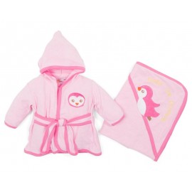 Set de Toallas Rosas marca Baby Colors para Bebé Niña-TodoenunLugar-sku: 503147