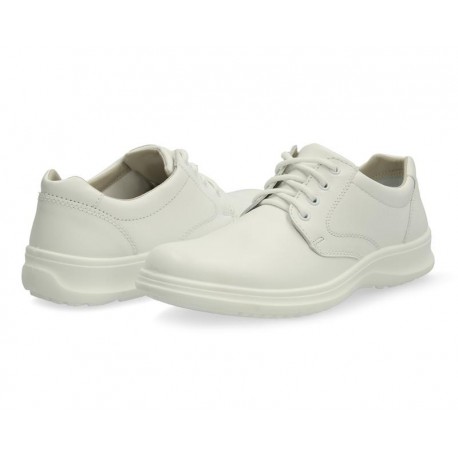 Zapatos Confort marca Flexi de Piel color Blanco para Hombre-TodoenunLugar-sku: 814232