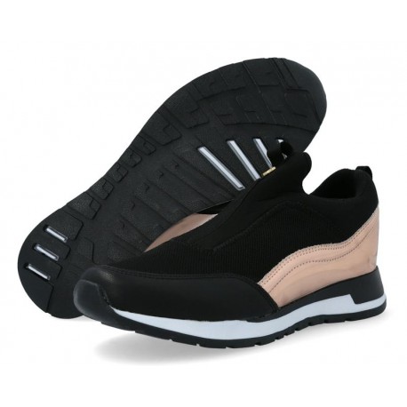 Tenis Negros marca 18 Forever para Mujer-TodoenunLugar-sku: 800201