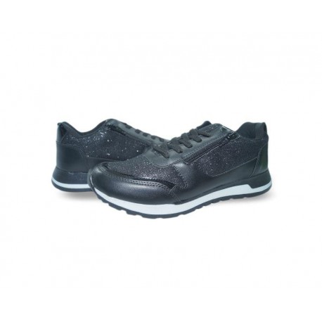 Tenis Negros marca 18 Forever para Mujer-TodoenunLugar-sku: 801813