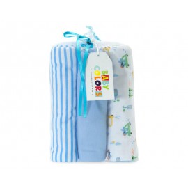 Set de Sábanas Azules marca Baby Colors para Bebé Niño-TodoenunLugar-sku: 505262