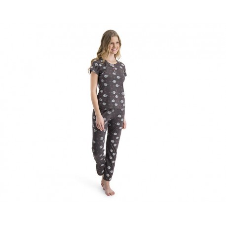 Pijama Beauty Secret Gris para Mujer-TodoenunLugar-sku: 322621